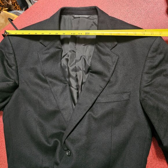 Coppley 100% Cashmere Black Blazer Jacket 44T Quiet Luxury Old Money Formal - Picture 9 of 11